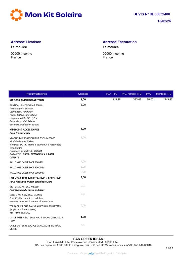 obtenez rapidement un devis pour l'installation de panneaux solaires et découvrez les délais précis pour la mise en place de votre projet. demandez votre estimation gratuite dès maintenant !